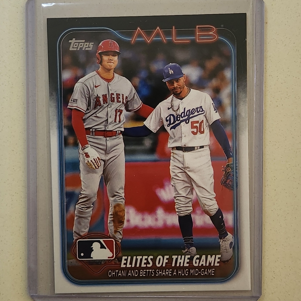 Shohei Ohtani and BettsTopps MLB Elites of the Game Baseball Card